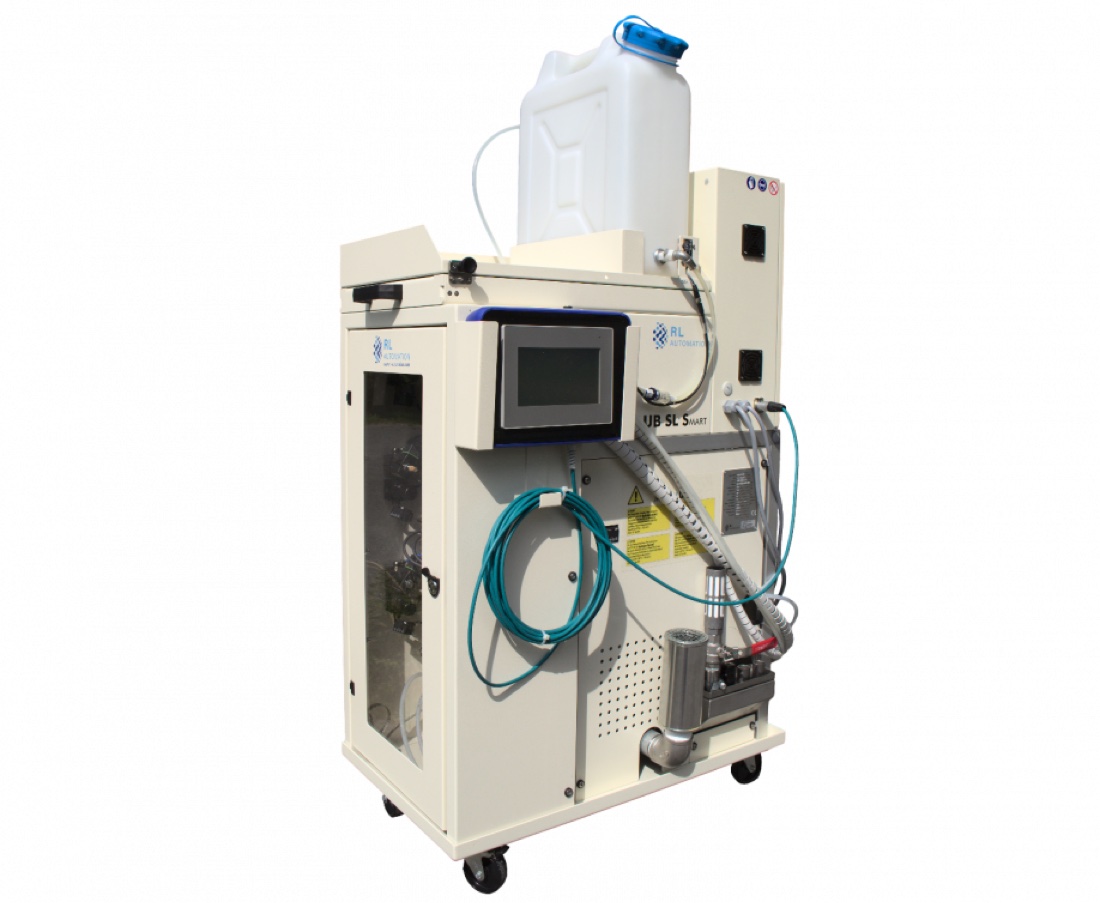 RL Automation Microlub SL Smart — Beölungssystem mit Steuerung, Öltank und Dosierung
